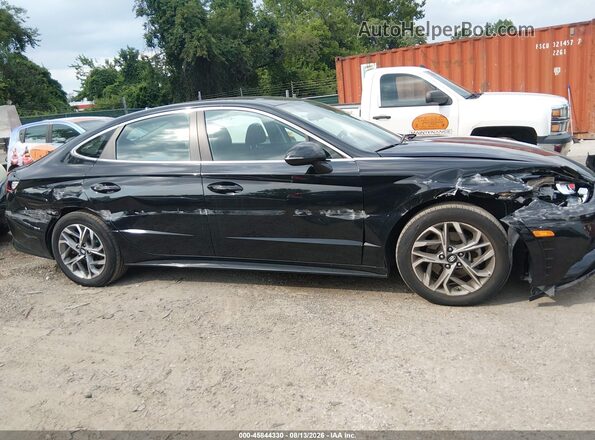 5NPEL4JAXMH122238 2021 HYUNDAI SONATA Black Vista frontal