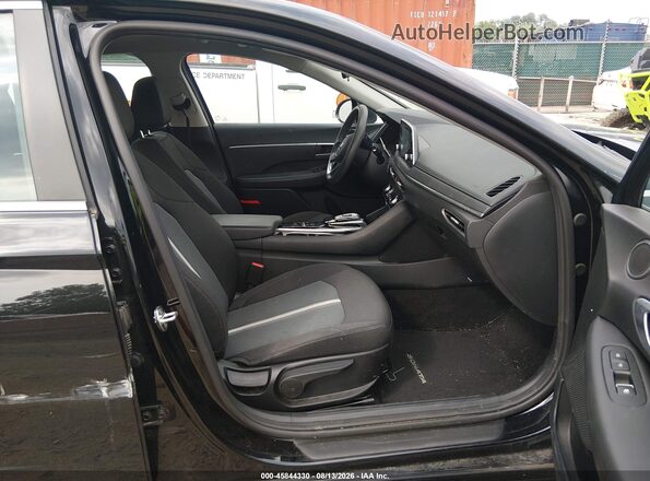 5NPEL4JAXMH122238 2021 HYUNDAI SONATA Black Vista interior delantera