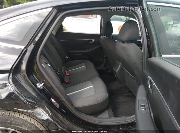 5NPEL4JAXMH122238 2021 HYUNDAI SONATA Black Vista de la etiqueta del VIN