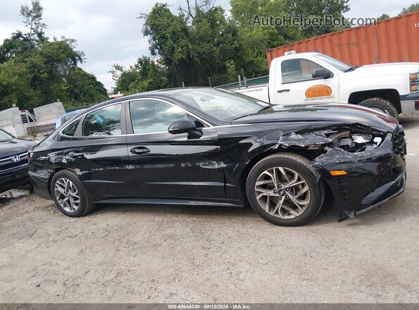5NPEL4JAXMH122238 2021 HYUNDAI SONATA Black Vista interior trasera
