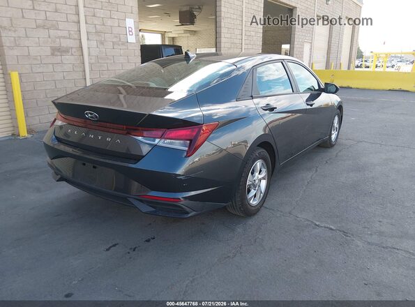 5NPLL4AG0MH042152 2021 HYUNDAI ELANTRA Gray Задня права чверть