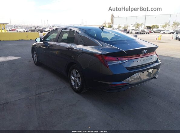 5NPLL4AG0MH042152 2021 HYUNDAI ELANTRA Gray Задня ліва чверть