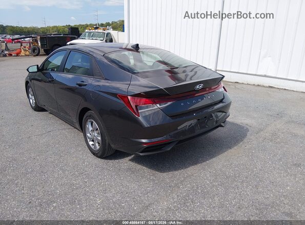 5NPLL4AG0MH042751 2021 HYUNDAI ELANTRA Black Հետևի ձախ