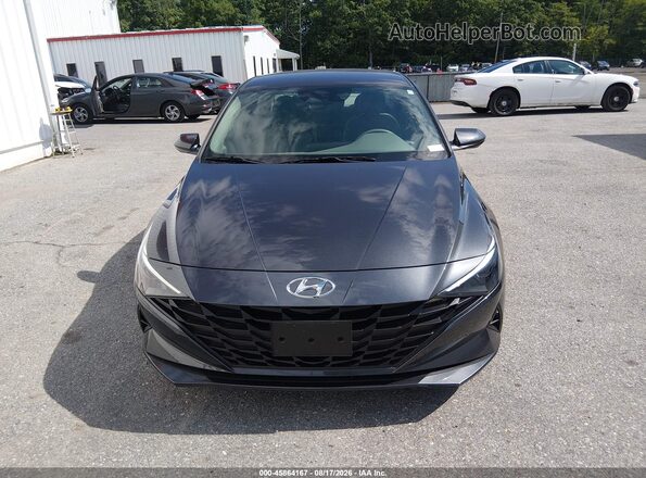 5NPLL4AG0MH042751 2021 HYUNDAI ELANTRA Black Սարքավորումների վահանակի տեսք