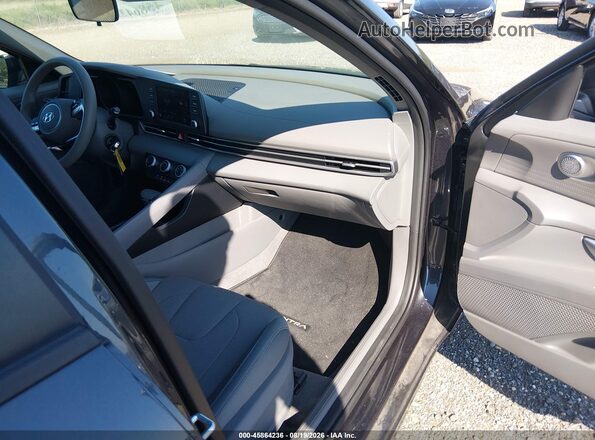 5NPLL4AG0MH042801 2021 HYUNDAI ELANTRA Gray Widok wnętrza z przodu