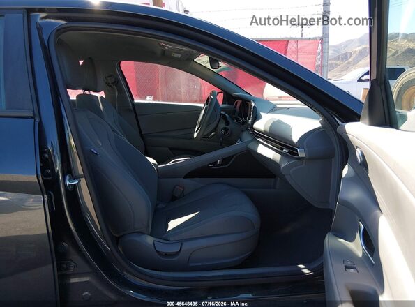 5NPLL4AG0MH045892 2021 HYUNDAI ELANTRA Gray Սալոնի դիմացի տեսք