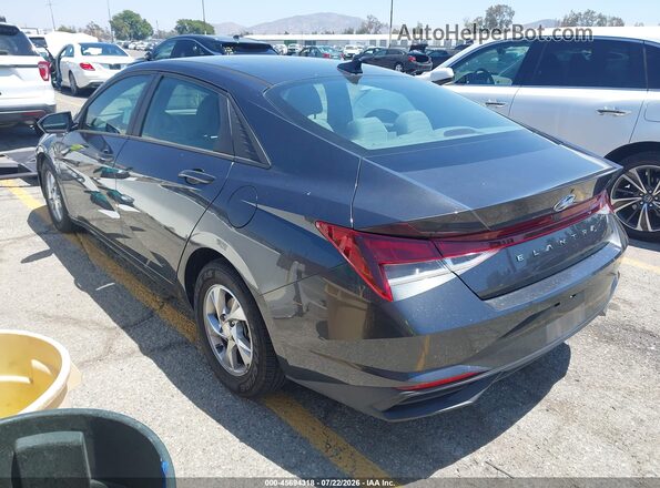 5NPLL4AG0MH048470 2021 HYUNDAI ELANTRA Черный Задняя левая четверть