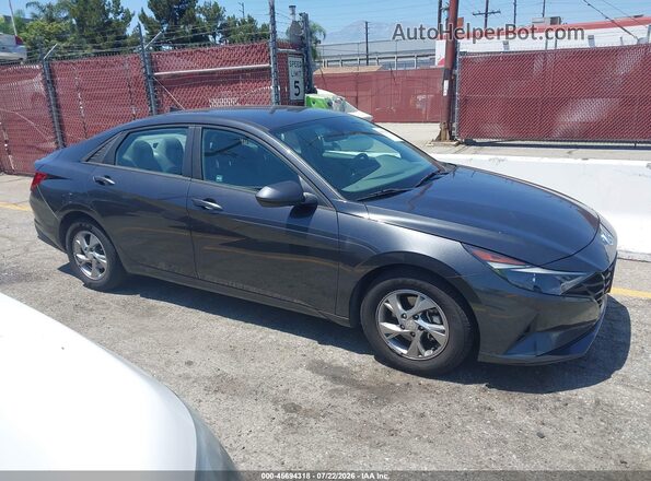 5NPLL4AG0MH048470 2021 HYUNDAI ELANTRA Черный Вид задней части салона