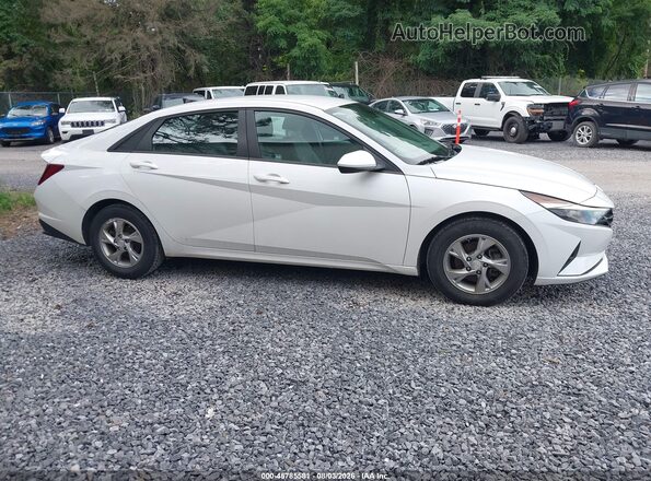 5NPLL4AG0MH049618 2021 HYUNDAI ELANTRA White 