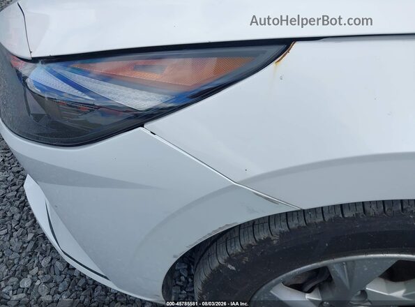 5NPLL4AG0MH049618 2021 HYUNDAI ELANTRA White Вид задньої частини салону