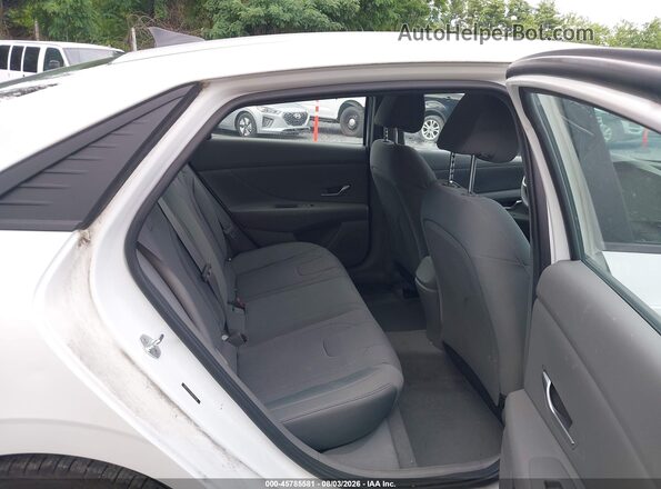 5NPLL4AG0MH049618 2021 HYUNDAI ELANTRA White Вид наклейки з VIN-кодом