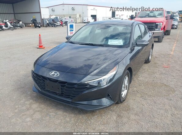 5NPLL4AG0MH049814 2021 HYUNDAI ELANTRA Gray Vista frontal