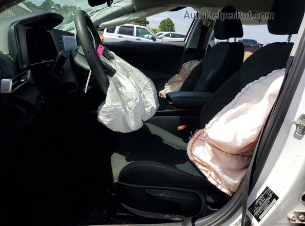5NPLL4AG0MH050428 2021 HYUNDAI ELANTRA White Вид салону спереду