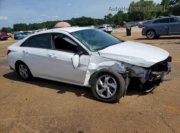 5NPLL4AG0MH050428 2021 HYUNDAI ELANTRA White Передня права чверть