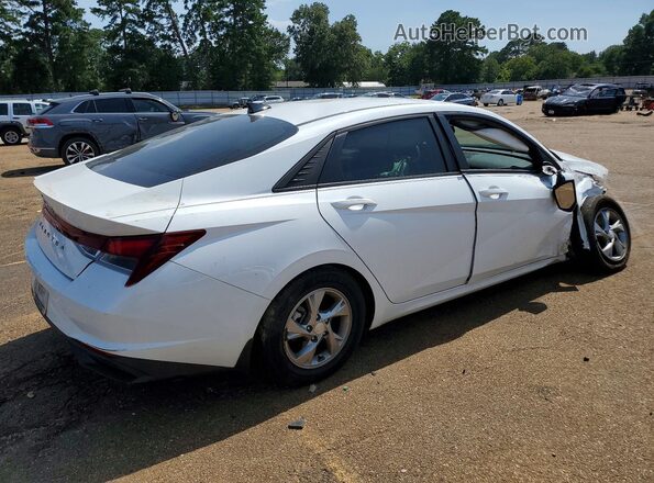 5NPLL4AG0MH050428 2021 HYUNDAI ELANTRA White Задня права чверть