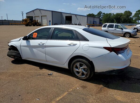 5NPLL4AG0MH050428 2021 HYUNDAI ELANTRA White Задня ліва чверть