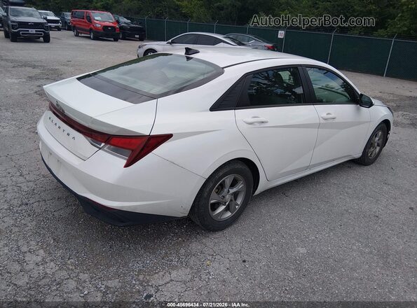 5NPLL4AG0MH050607 2021 HYUNDAI ELANTRA Белый Задняя правая четверть