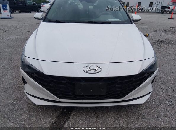 5NPLL4AG0MH050607 2021 HYUNDAI ELANTRA Белый Вид спереди