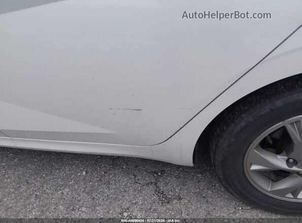 5NPLL4AG0MH050607 2021 HYUNDAI ELANTRA Белый Вид задней части салона