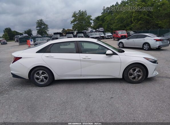 5NPLL4AG0MH050607 2021 HYUNDAI ELANTRA Белый 