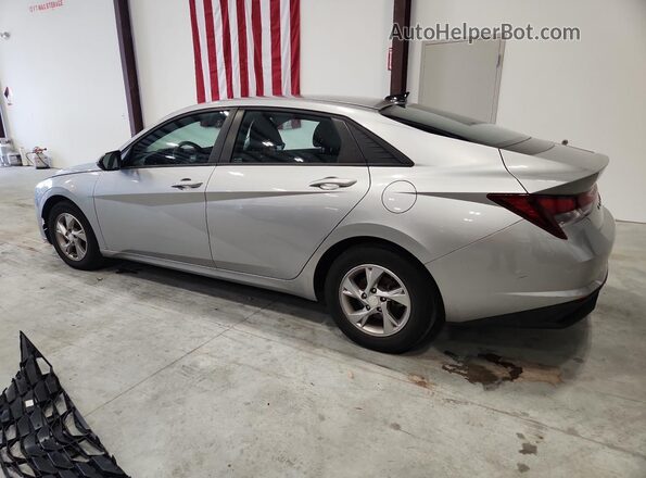 5NPLL4AG1MH034934 2021 HYUNDAI ELANTRA Silver Rear left