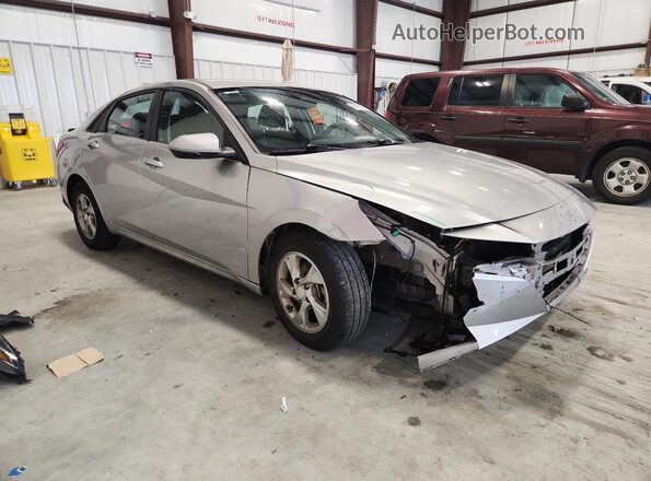 5NPLL4AG1MH034934 2021 HYUNDAI ELANTRA Silver Front right
