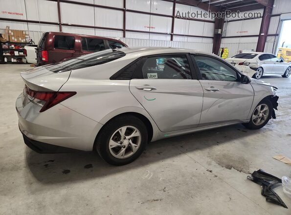 5NPLL4AG1MH034934 2021 HYUNDAI ELANTRA Silver Rear right