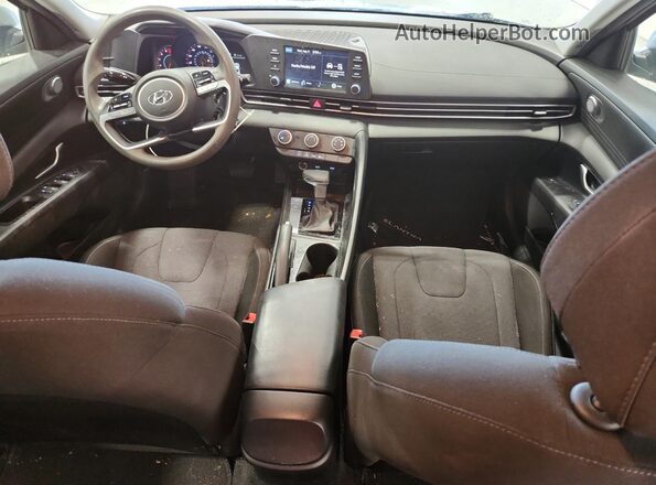 5NPLL4AG1MH034934 2021 HYUNDAI ELANTRA Silver Dashboard view