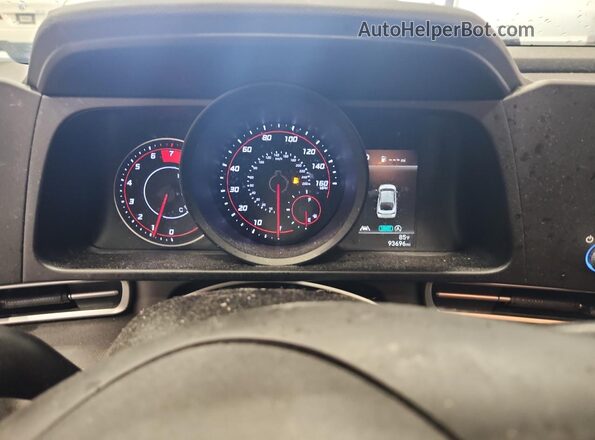 5NPLL4AG1MH034934 2021 HYUNDAI ELANTRA Silver Instrument cluster view