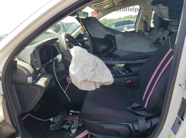 5NPLL4AG1MH038904 2021 HYUNDAI ELANTRA Белый Вид салона спереди