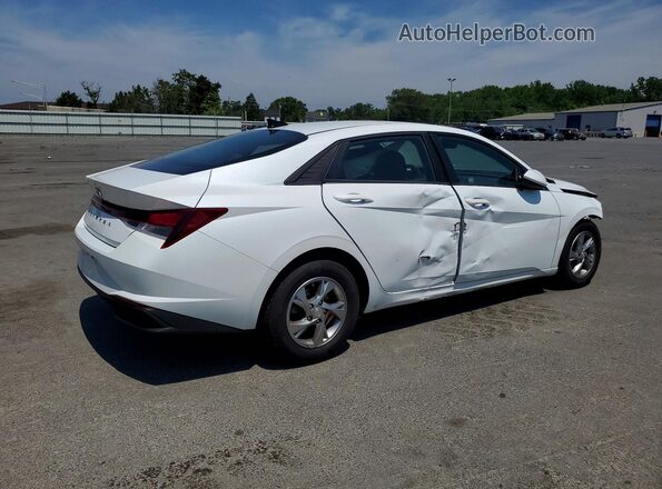 5NPLL4AG1MH038904 2021 HYUNDAI ELANTRA Белый Задняя правая четверть