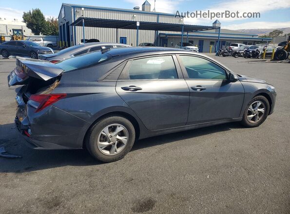5NPLL4AG1MH040944 2021 HYUNDAI ELANTRA Charcoal Trasero derecho