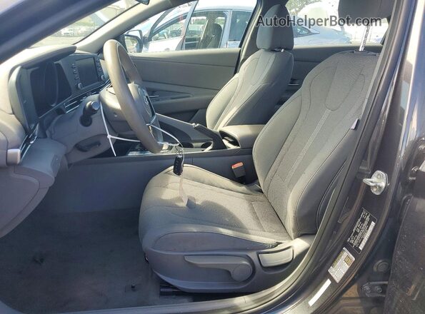 5NPLL4AG1MH040944 2021 HYUNDAI ELANTRA Charcoal Vista interior delantera