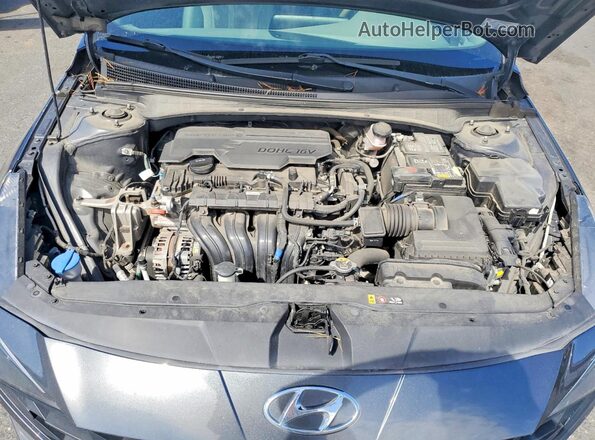 5NPLL4AG1MH040944 2021 HYUNDAI ELANTRA Charcoal Vista interior trasera