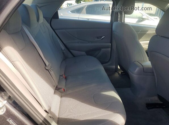 5NPLL4AG1MH040944 2021 HYUNDAI ELANTRA Charcoal Vista de los asientos traseros