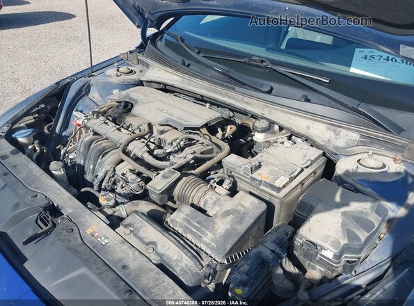 5NPLL4AG1MH042578 2021 HYUNDAI ELANTRA Blue Вид ззаду