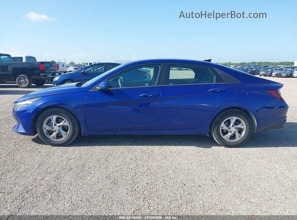 5NPLL4AG1MH042578 2021 HYUNDAI ELANTRA Blue Панорамний вид салону 360°