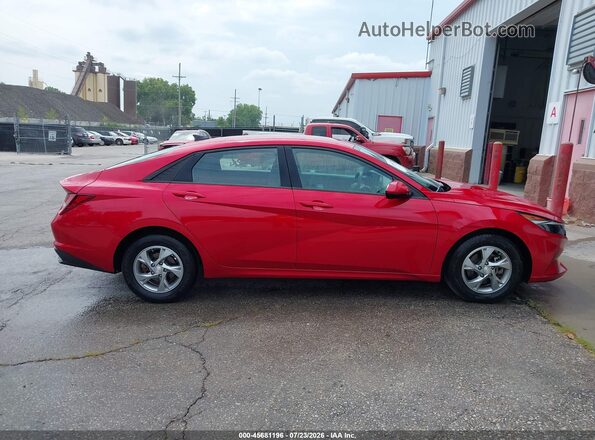 5NPLL4AG1MH045951 2021 HYUNDAI ELANTRA Red 