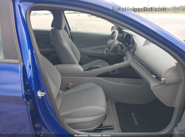 5NPLL4AG1MH048266 2021 HYUNDAI ELANTRA Blue Vista interior delantera