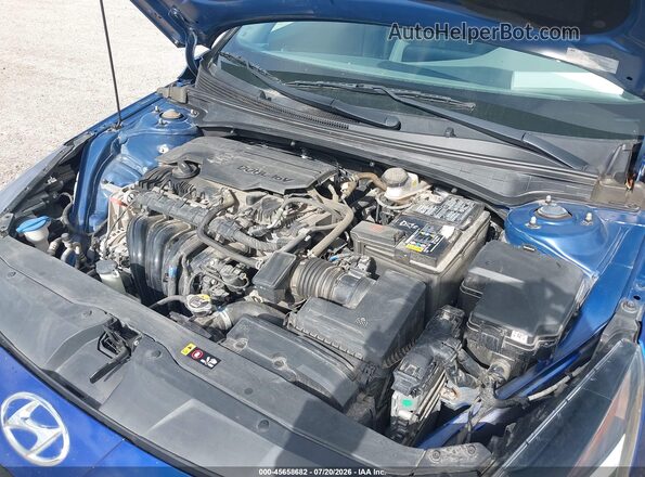 5NPLL4AG1MH048266 2021 HYUNDAI ELANTRA Blue Vista trasera