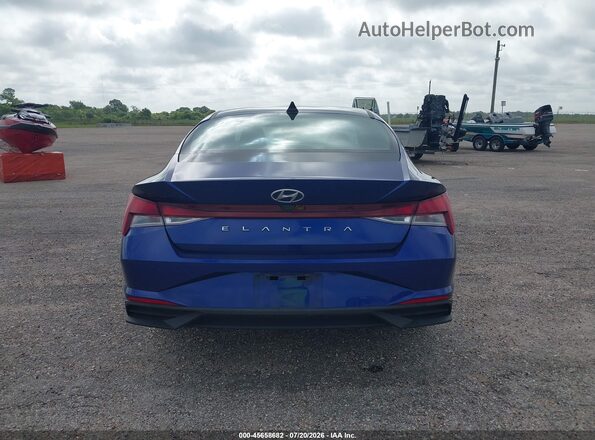5NPLL4AG1MH048266 2021 HYUNDAI ELANTRA Blue 
