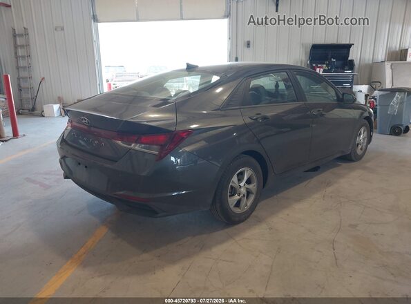 5NPLL4AG1MH050986 2021 HYUNDAI ELANTRA Gray Tył prawy