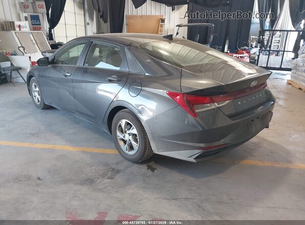 5NPLL4AG1MH050986 2021 HYUNDAI ELANTRA Gray Tył lewy