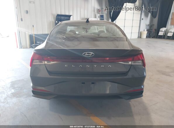 5NPLL4AG1MH050986 2021 HYUNDAI ELANTRA Gray 