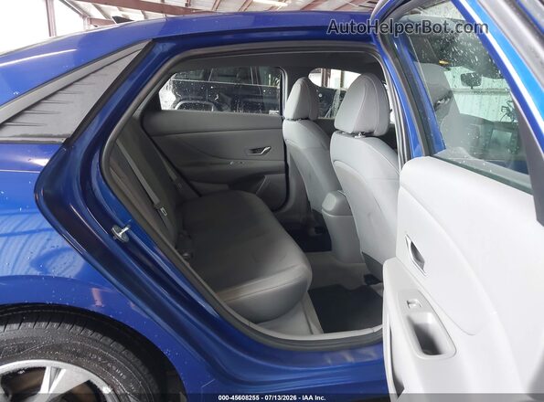 5NPLL4AG2MH044162 2021 HYUNDAI ELANTRA Blue Vista de la etiqueta del VIN
