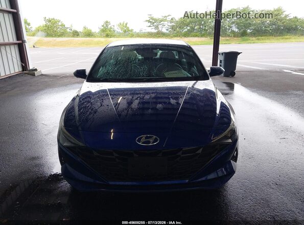 5NPLL4AG2MH044162 2021 HYUNDAI ELANTRA Blue 