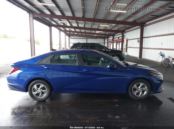 5NPLL4AG2MH044162 2021 HYUNDAI ELANTRA Blue 