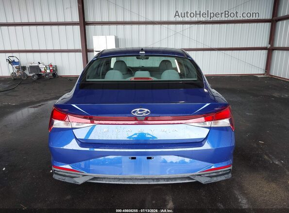 5NPLL4AG2MH044162 2021 HYUNDAI ELANTRA Blue 