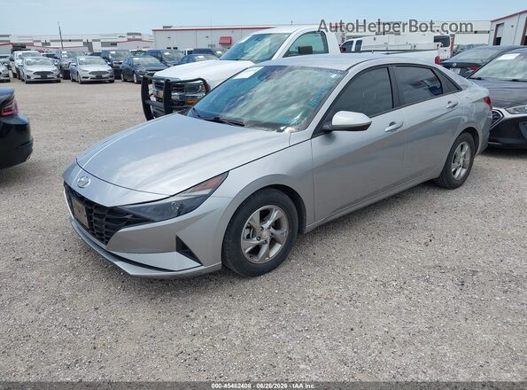 5NPLL4AG2MH044419 2021 HYUNDAI ELANTRA Gray Przód lewy