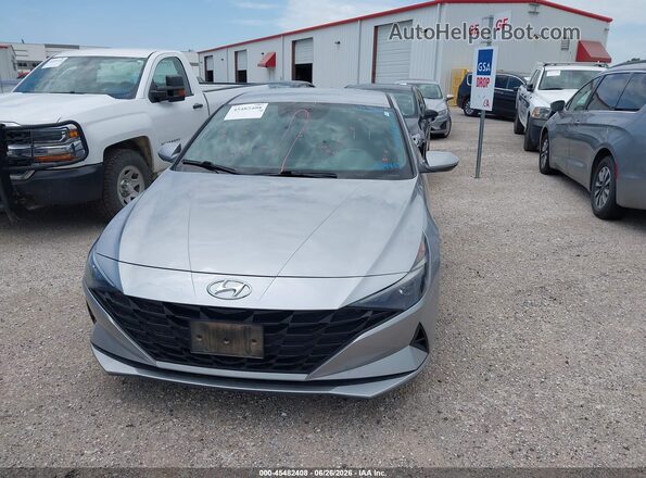 5NPLL4AG2MH044419 2021 HYUNDAI ELANTRA Gray Widok zestawu wskaźników